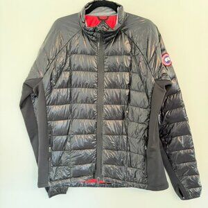 Canada Goose Shiny Gray Puffer Jacket